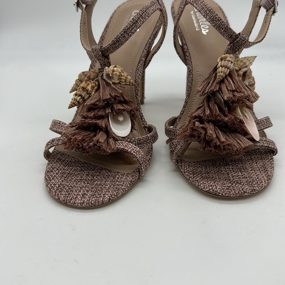 Charles David RADICAL DARK BLUSH High Heel Sandals Size 8 - Picture 8 of 15